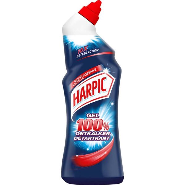 Harpic WC-reiniger Gel 100% Ontkalker 750ml