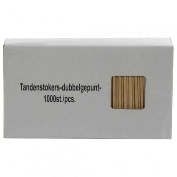 Tandenstokers 2-punts - 1000 Stuks