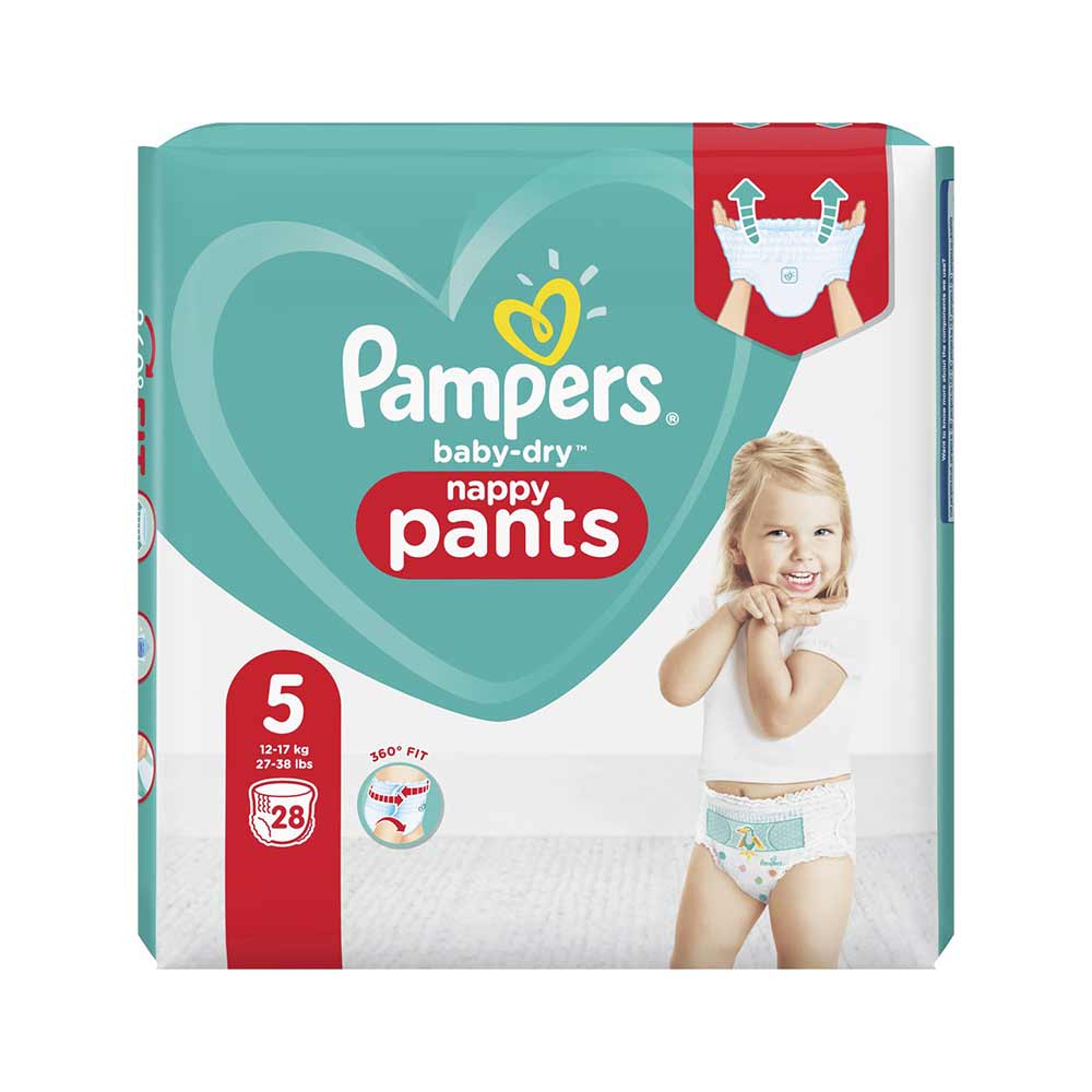 diefstal Wiskunde vasthouden Pampers Baby-dry Pants Maat 5 - 28 Luierbroekjes - YecStore