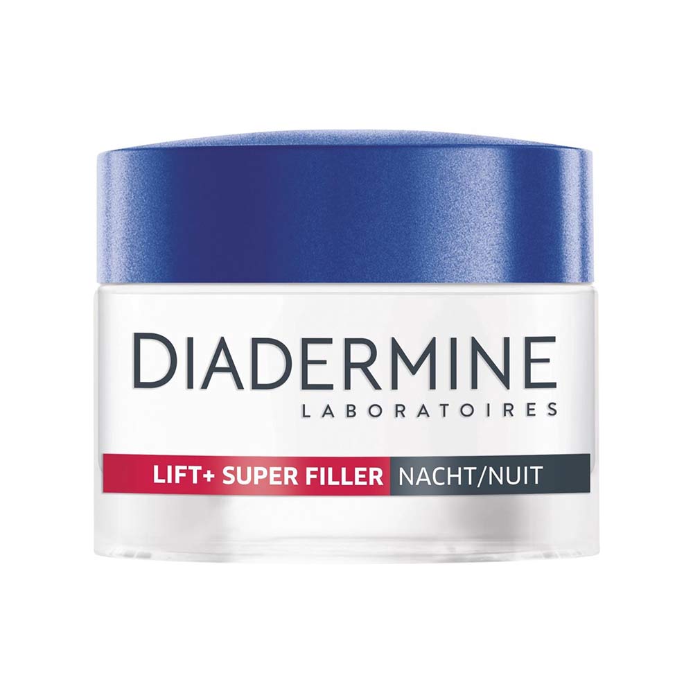 Diadermine Nachtcreme - Lift+ Super Filler - Versteviging & Vult Rimpels Op - 50ml