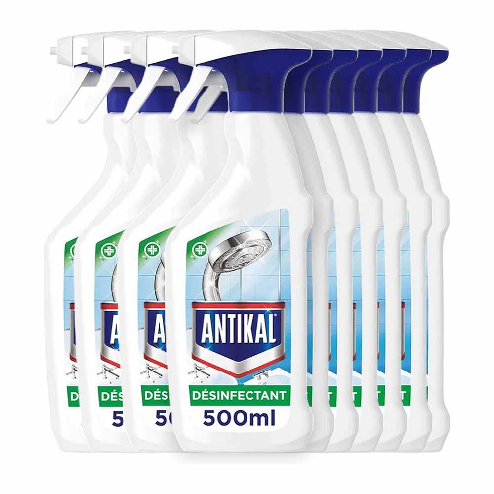 Antikal Désinfectant Badkamer - Anti-kalkaanslag Spray - Voordeelverpakking
