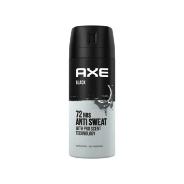 Axe Black Anti-transpirant Deodorant Spray - 6 x 150 ml - Voordeelverpakking