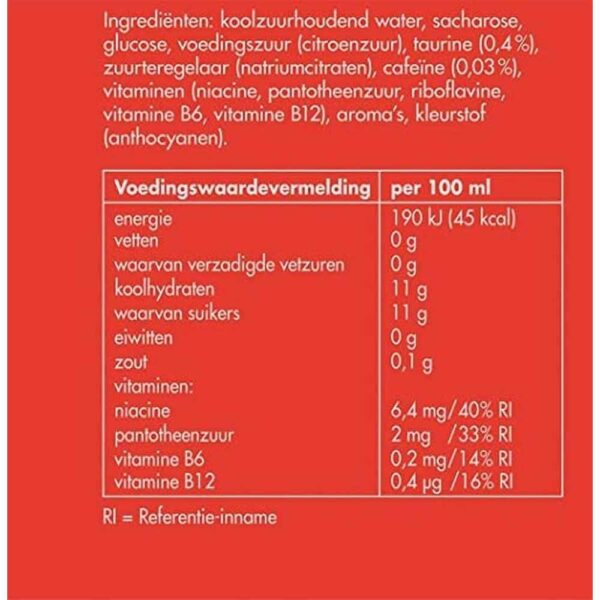 Red Bull Energiedrank - Red Edition Watermeloen - 24 x 25cl