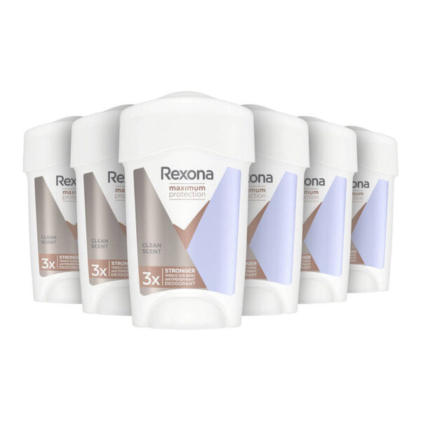 Rexona Maximum Protection Clean Scent - Deodorant Creme Stick - Voordeelverpakking