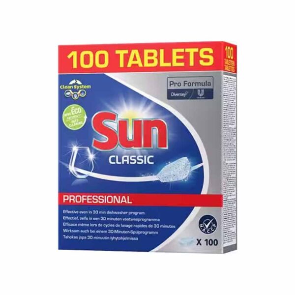 Sun Classic Vaatwastabletten Professional - 100 Stuks