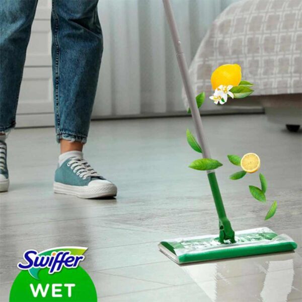 Swiffer Wet - Vochtige Vloerdoekjes Citrus Fresh - 24 Stuks