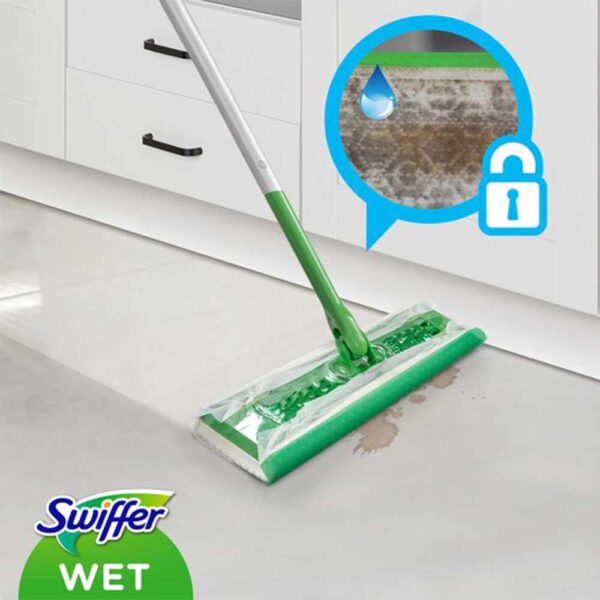 Swiffer Wet - Vochtige Vloerdoekjes Citrus Fresh - 24 Stuks