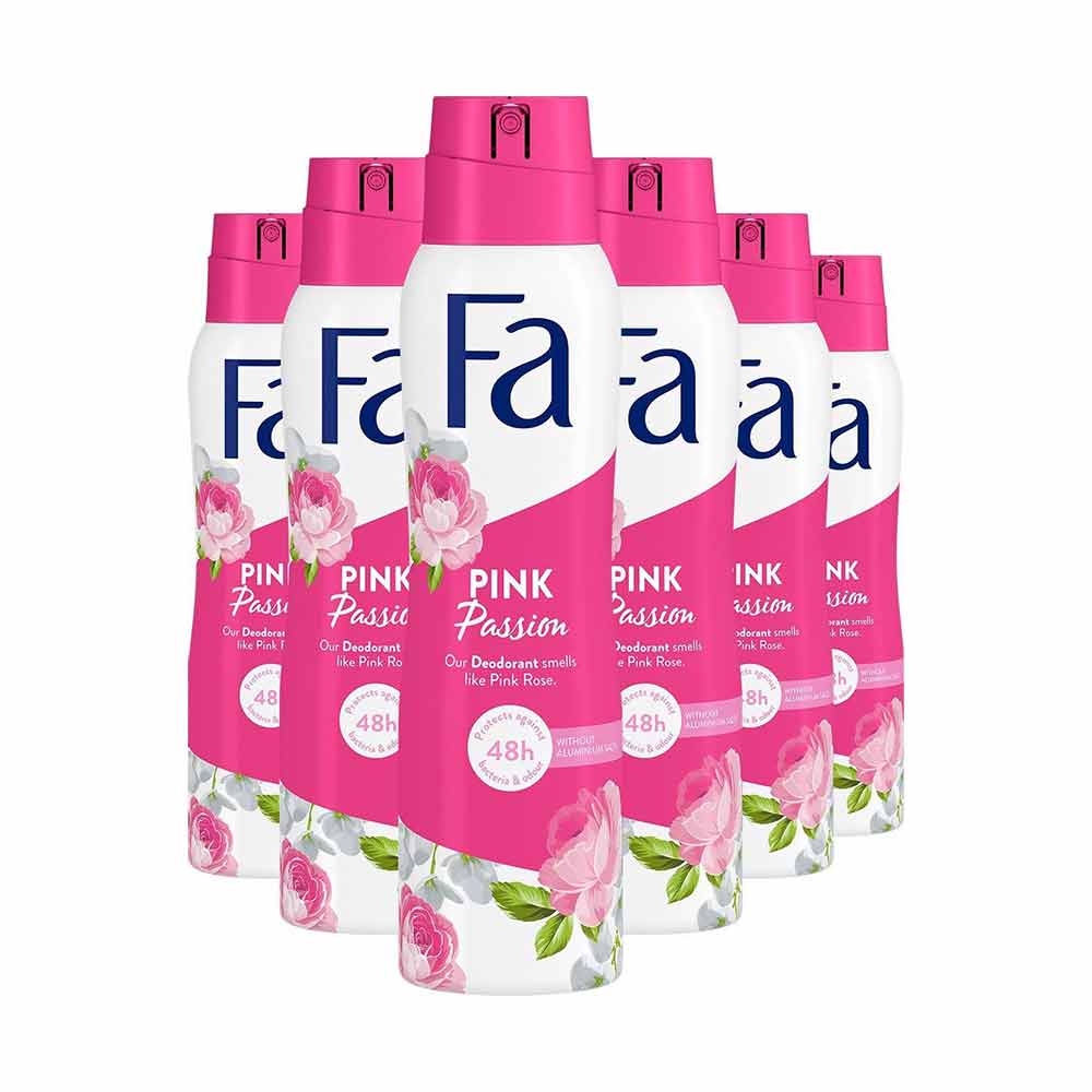 Fa Deodorant Spray Pink Passion Voordeelverpakking